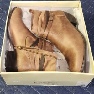 Kim Rogers Brown Ankle Boots